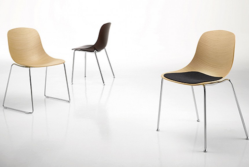 Drvene stolice | Pure Loop 3D wood | Infiniti