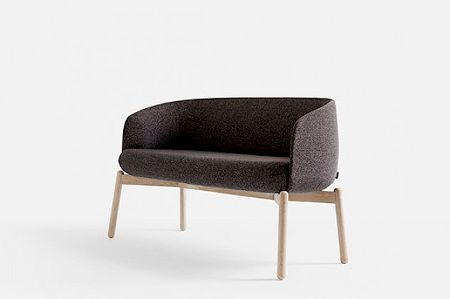 Dvosjed | Low Nest Sofa Wood | +Halle