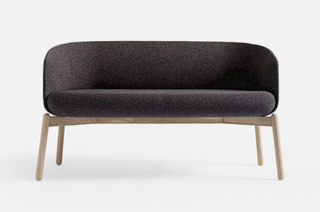 Dvosjed | Low Nest Sofa Wood | +Halle