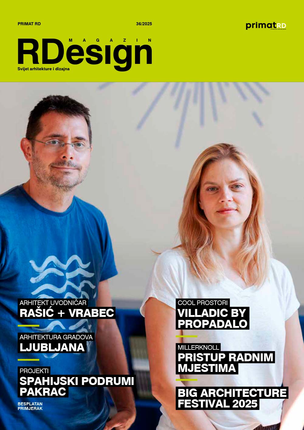 Naslovnica broja 36 RDesign magazina